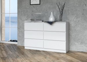 Kompaktowa szafka na bieliznę z szufladami 120x30