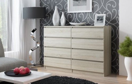 Duża-komoda-z-szufladami-dąb-sonoma