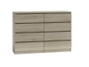 Komoda-8-szuflad-sonoma