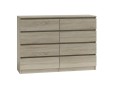 Komoda-8-szuflad-sonoma