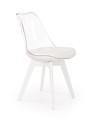Bezbarwne-krzesło-do-jadalni-z-poduszką