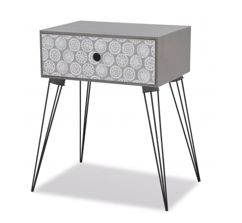 Stolik-nocny-na-metalowych-nóżkach