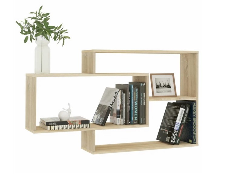 Półka-ścienna-na-książki-dab-sonoma
