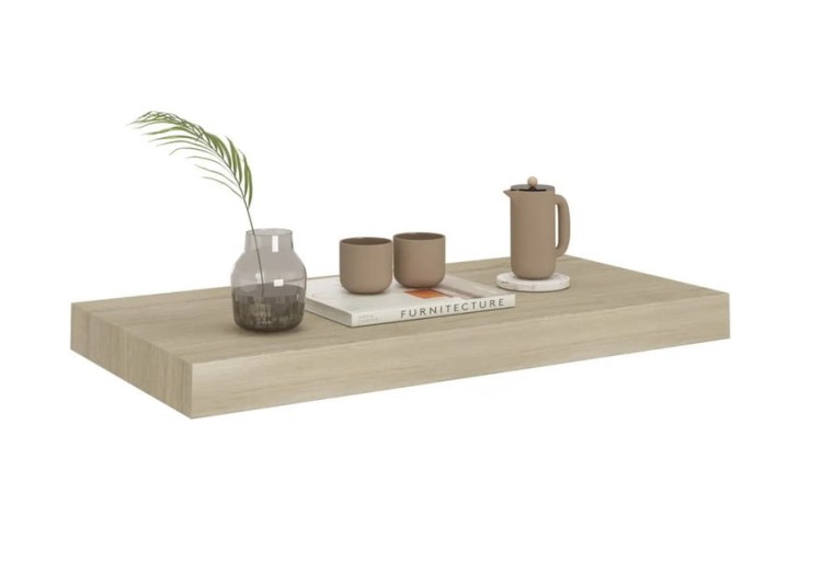 Pojedyncza-półka-wisząca-dąb