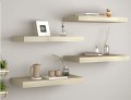 Komplet-wiszących-półek-dąb-niewidoczne-mocowanie