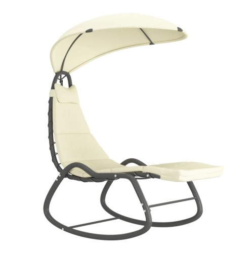 Kremowa-bujanka-do-ogrodu