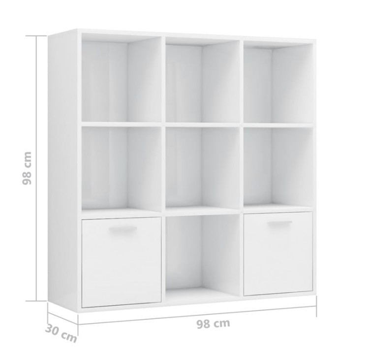 Wymiary-białego-regału