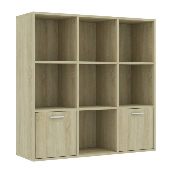 Półka-na-książki-z-przegródkami-sonoma