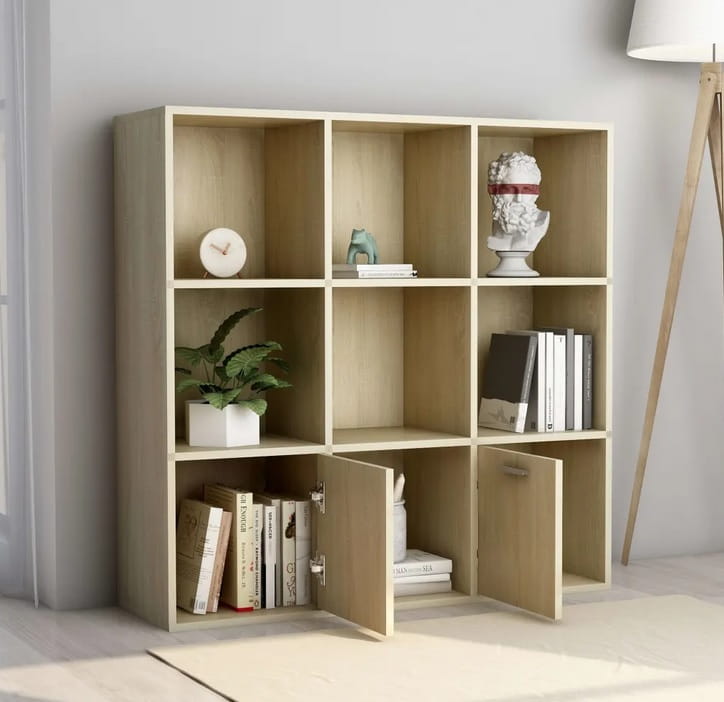 Regał-do-garderoby-dąb-sonoma