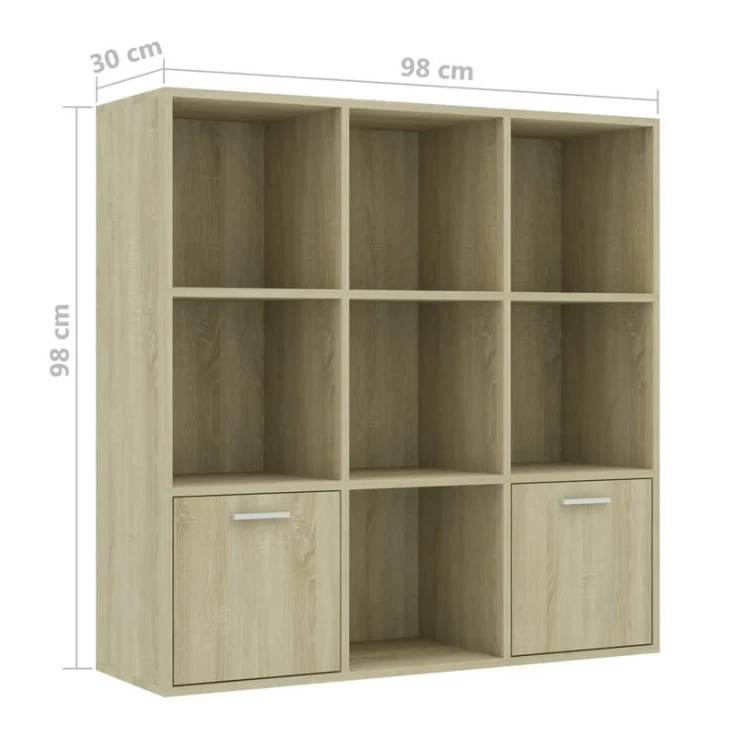 Wymiary-regału-dąb-sonoma