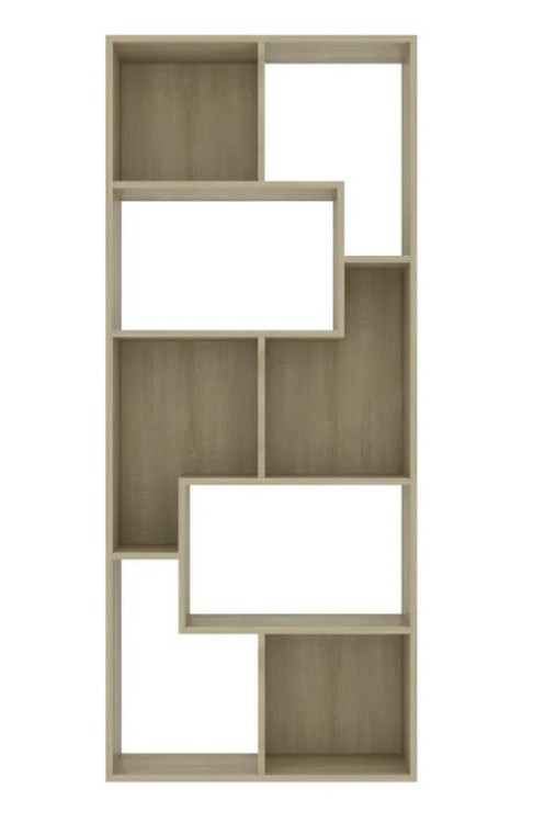 Asymetryczne-półki-w-regale-na-książki-sonoma