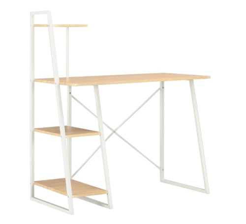 Nowoczesne-biurko-loft-z-białym-stelażem