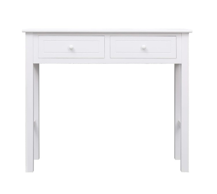 Prosta-biała-konsola-do-przedpokoju
