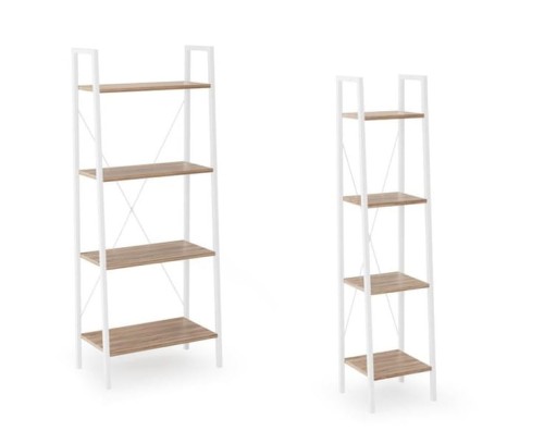 Regały-z-serii-Forest-z-białym-stelażem