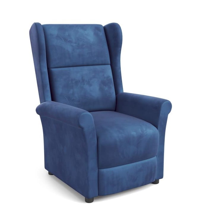 Granatowy-fotel-wypoczynkowy-rozkładany