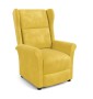 Rozkładany-fotel-wypoczynkowy-żółty