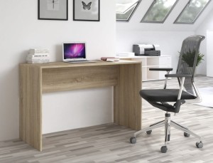 Kompaktowe biurko komputerowe 120x50 cm dąb sonoma