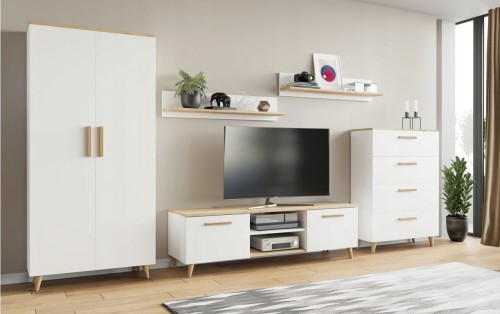 Białe-meble-do-salonu-z-blatem-artisan