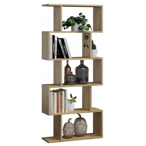 Regał-na-książki-dąb-artisan