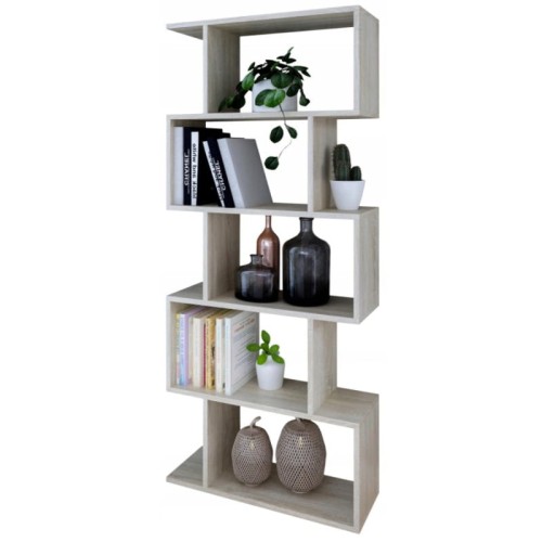 Modułowy-regał-na-płyty-dąb-sonoma