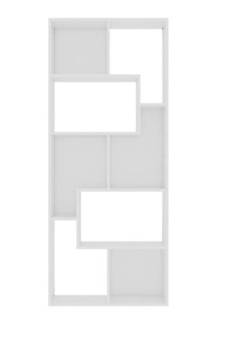 Biały-regał-na-książki-płyty-CD