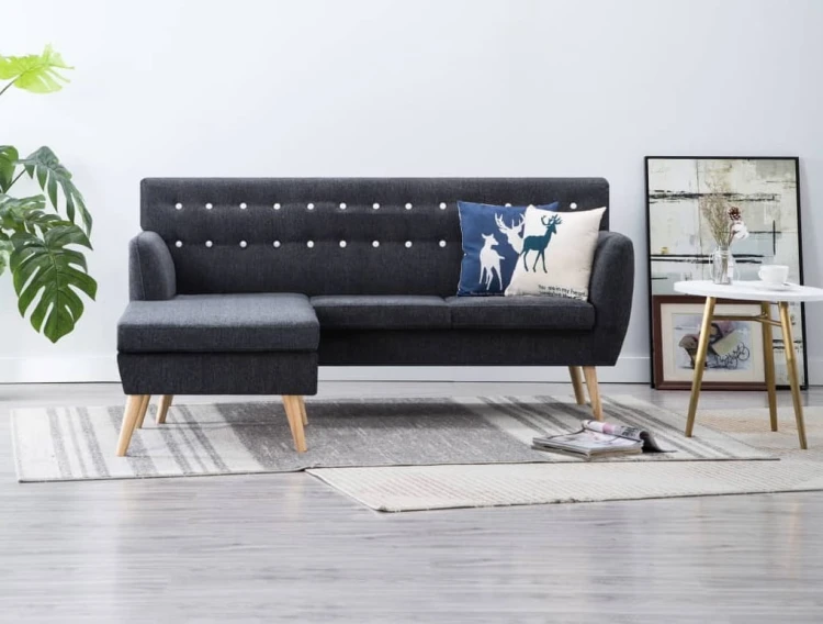 Sofa-z-leżanką-do-salonu-szara