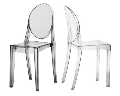 Nowoczesne-bezbarwne-krzesło-do-jadalni