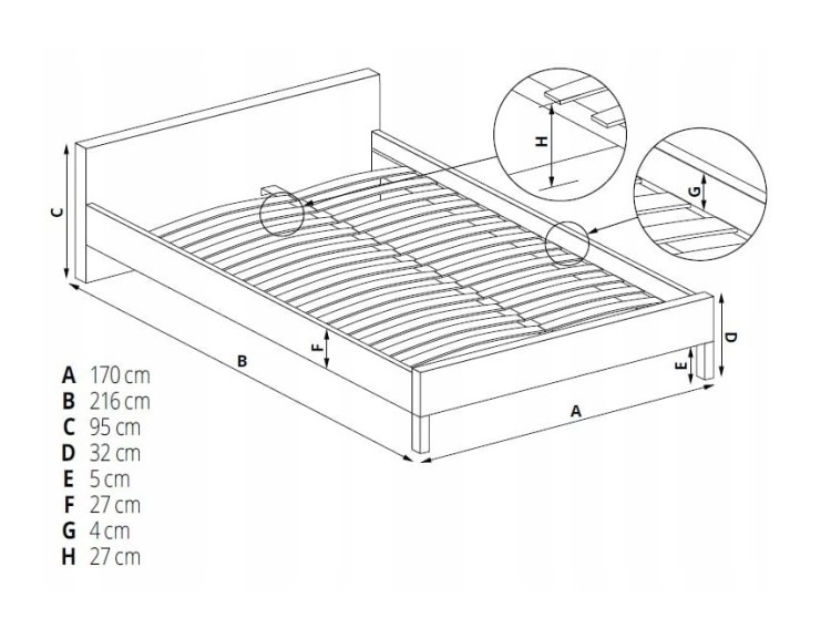 schemat-łóżka-z-wymiarami