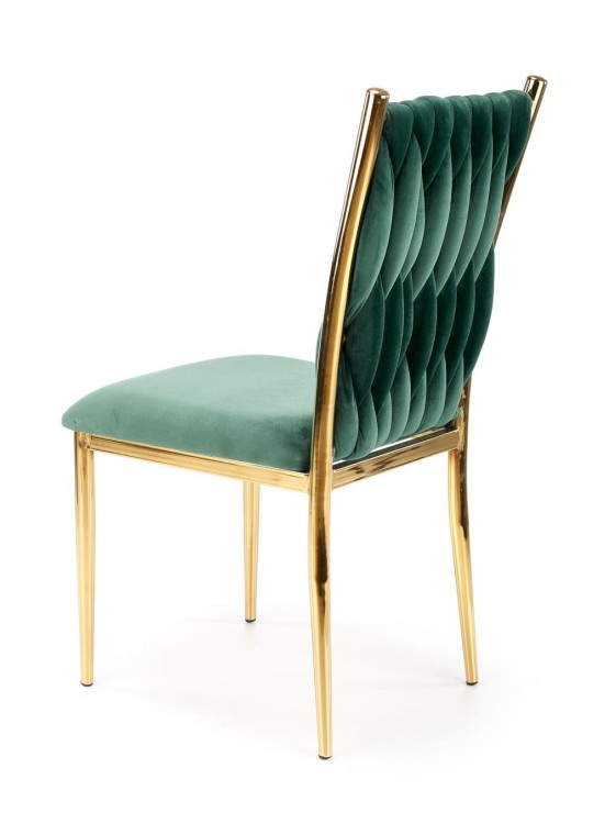 Widok-z-boku-na-zielone-krzesło-glam