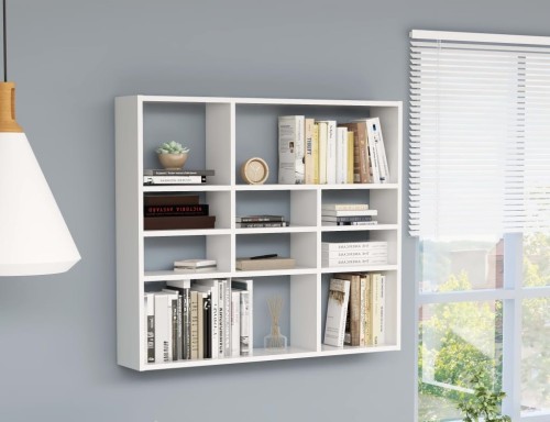 Ścienna-półka-z-przegródkami-na-ksiażki