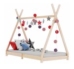 Sosnowe-łóżko-tipi