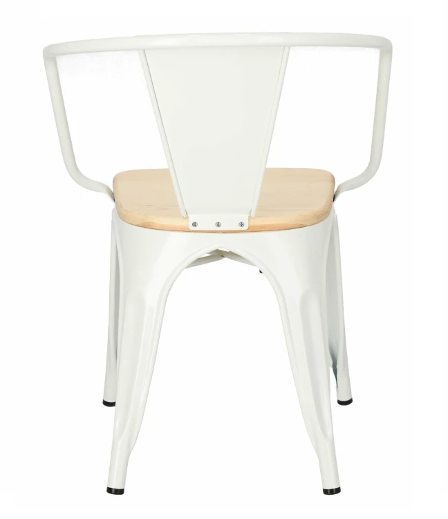 Designerskie oparcie w metalowym krześle.jpg