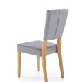 Krzesło-tapicerka-szara-bok