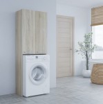 Szafka łazienkowa, słupek na kosmetyki sonoma