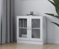 Biała-szafka-z-przeszklonymi-drzwiami