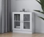 Biała-szafka-z-przeszklonymi-drzwiami
