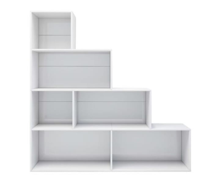 Schodkowy-regał-z-asymetrycznymi-półkami