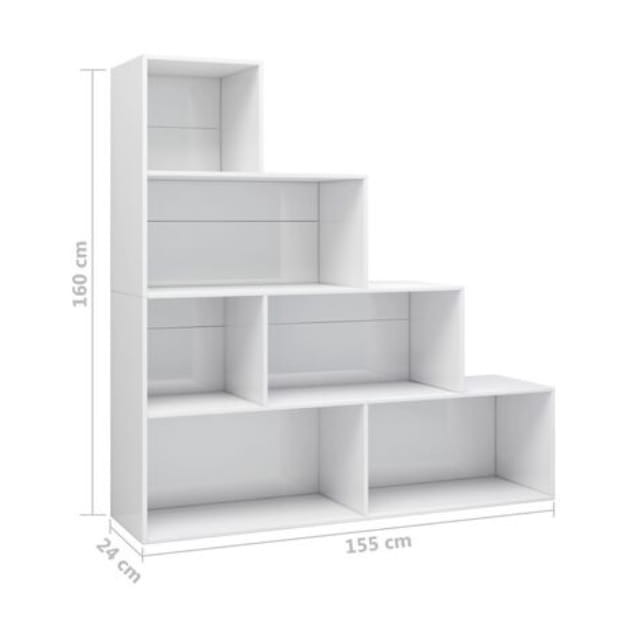 Wymiary-białego-regału-w-połysku