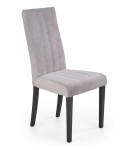 Nowoczesne drewniane szare krzesło do jadalni 