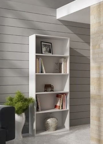 Biały-regał-na-segregatory-biurowy