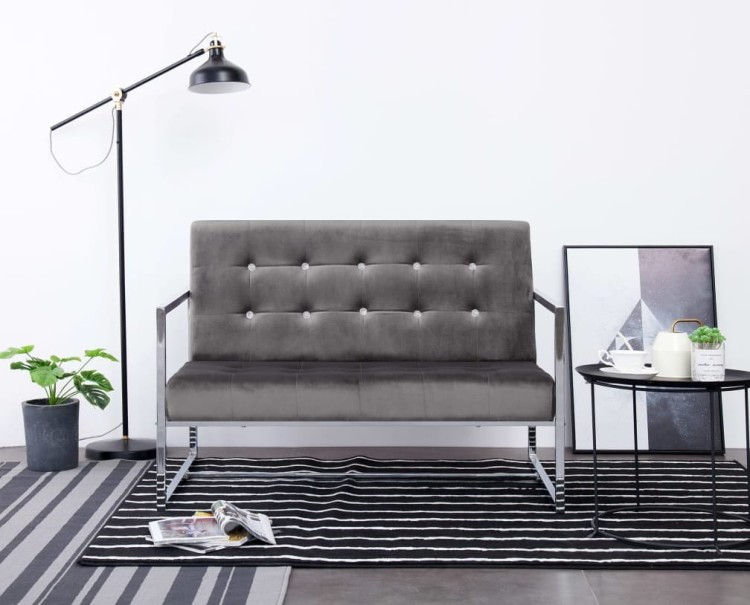 Dwuosobowa-sofa-w-stylu-loft-szara