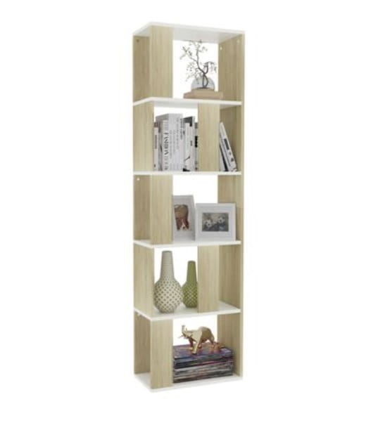 Dwukolorowy-regał-na-książki