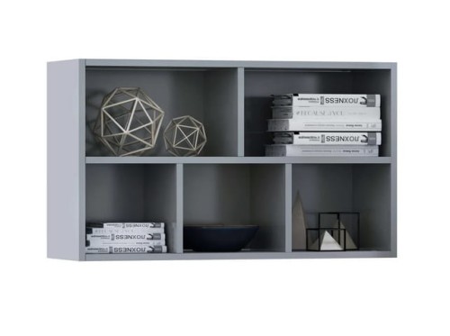 Pozioma-szara-półka-na-książki