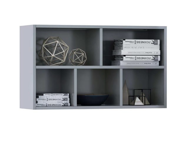 Pozioma-szara-półka-na-książki