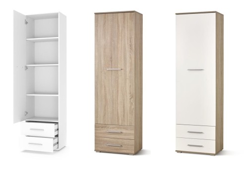 Kolory-wąskich-szaf-z-półkami