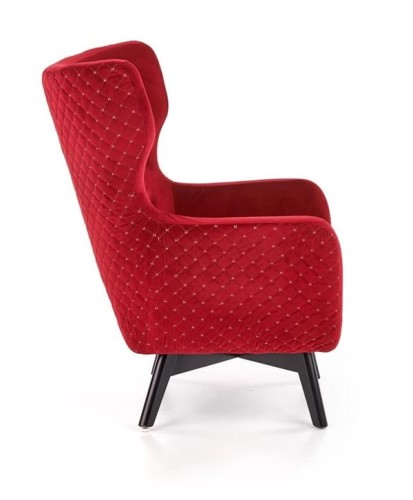 Bok-bordowego-fotela-wypoczynkowego