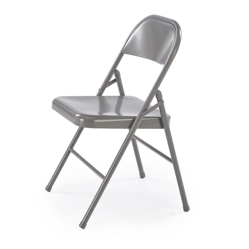 popielate-krzesło-składane