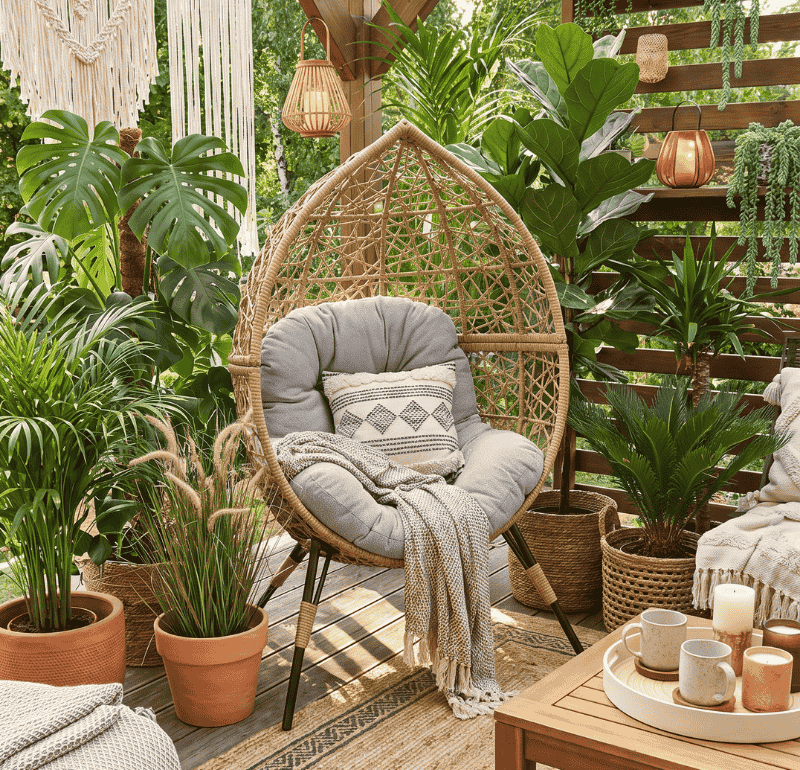 fotel-boho-ogrodowy-w-aranżacji-tarasu